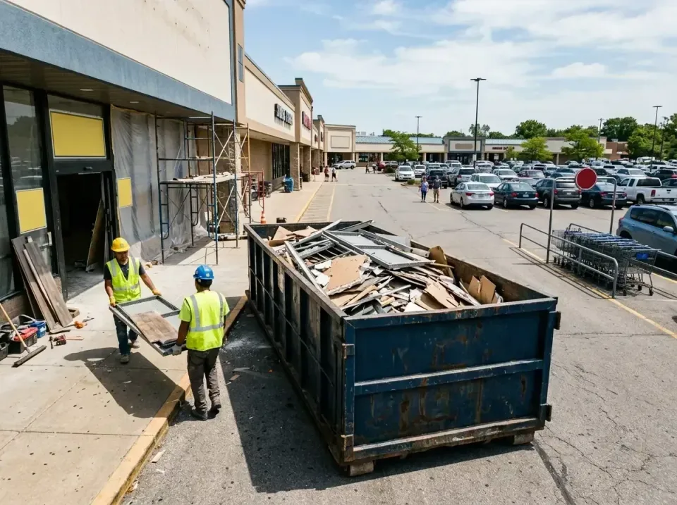 retail-store-renovation-debris-003 — frequently asked questions, Roll-off Dumpster Rentals in De Motte, IN